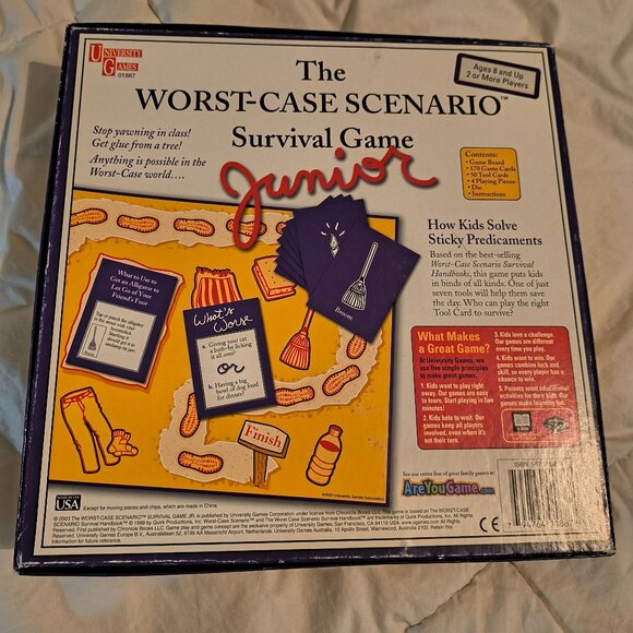 Worst-Case Scenario Junior Game - Fun for Kids! - Picture 1 of 9
